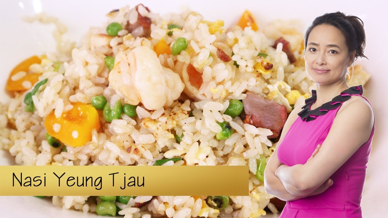 Chinese gebakken rijst: Nasi Yeung Tjau