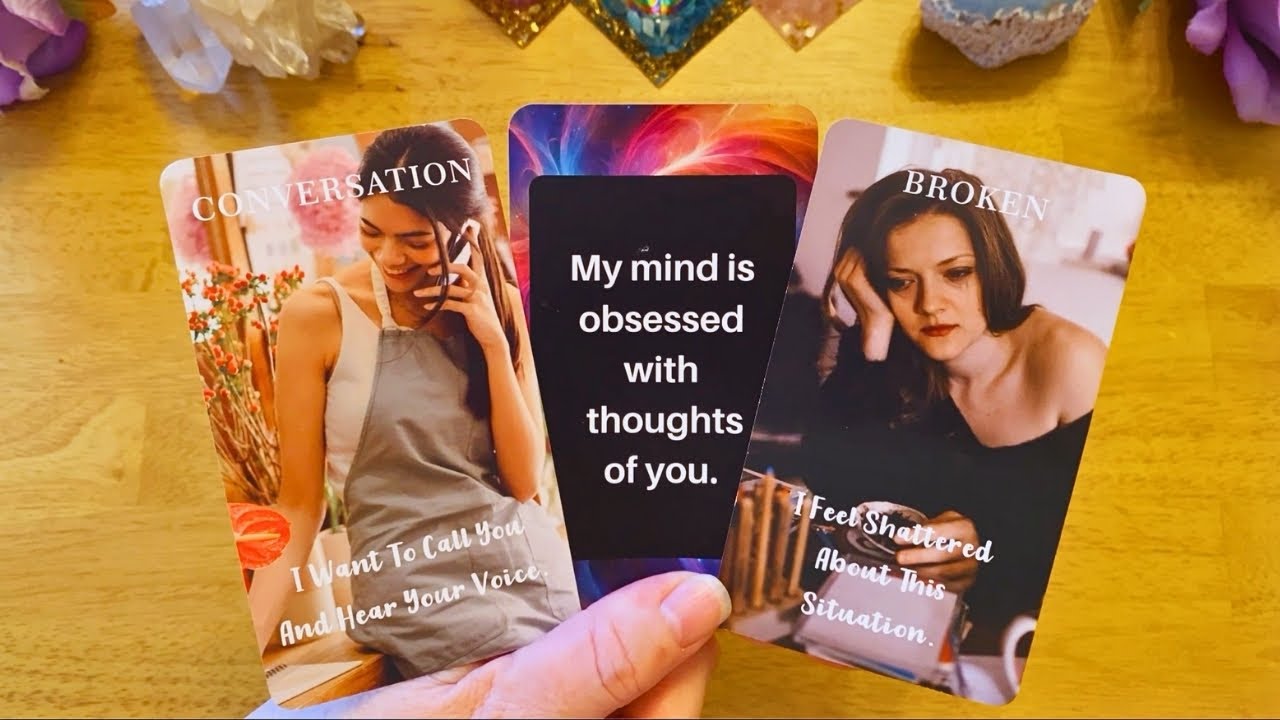 SOMEONE IS OBSESSING ABOUT YOU! 💜 THEY HATE THE SILENCE BETWEEN YOU! 😞 (LOVE TAROT READING) 🩷