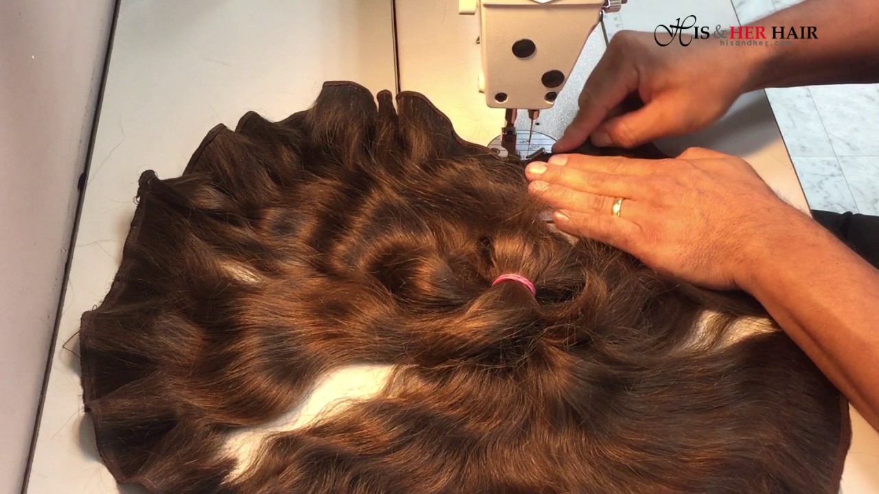 Custom Hair Wefting
