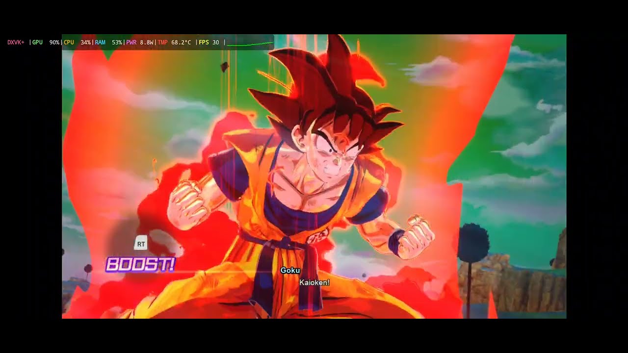 Redmagic 11 pro - GameHub test Turnip A840 - Dragon ball Sparking zero
