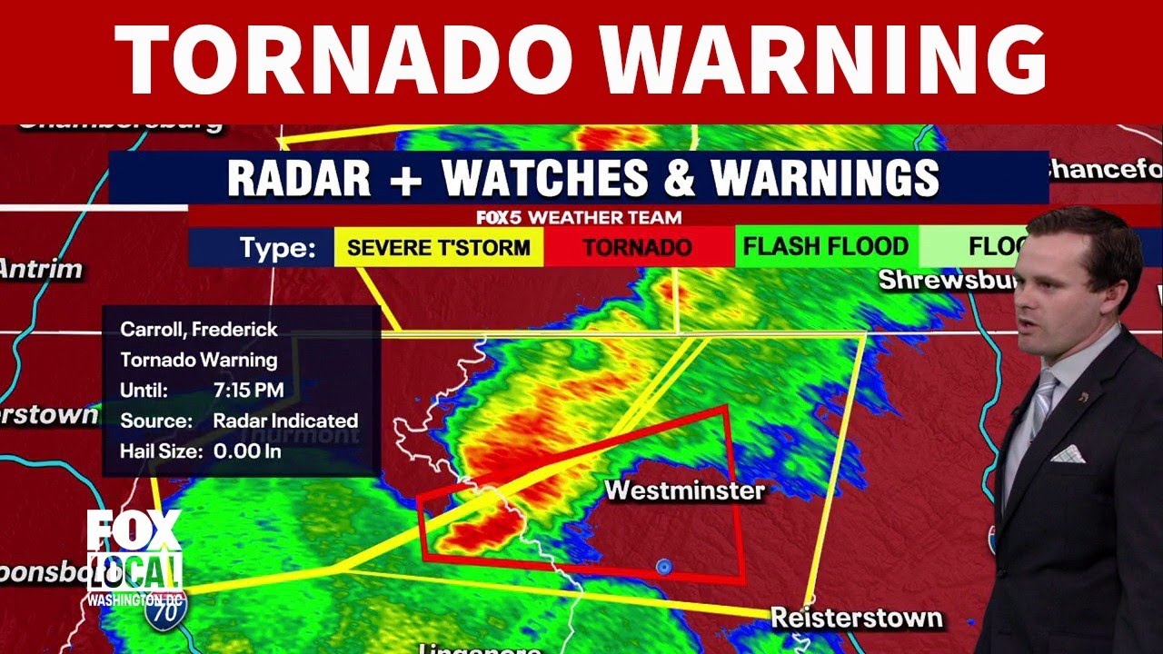 LIVE: Tornado warning coverage