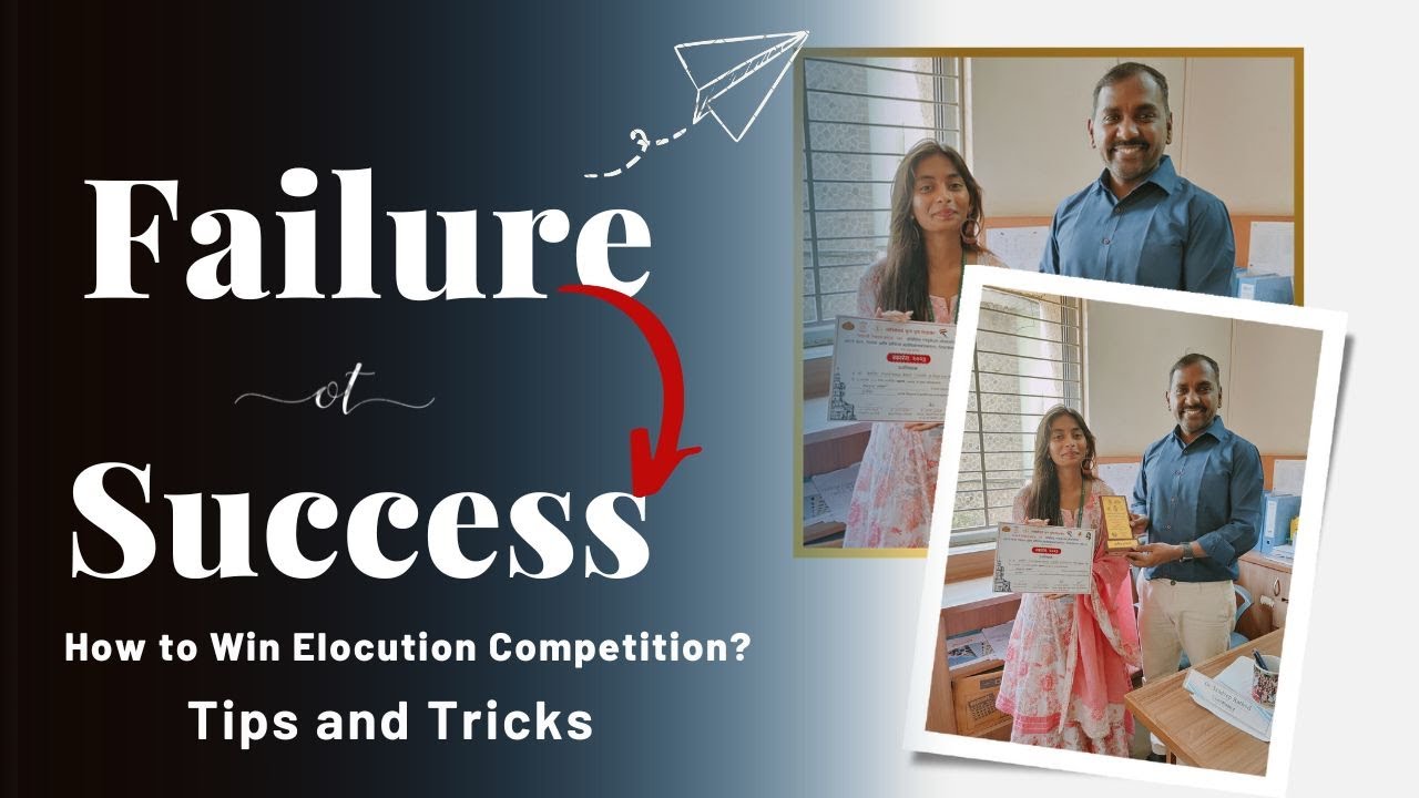 How to prepare for Elocution Competition?| Arshya Bhagat's Journey of SPPUPune Elocution Completion|