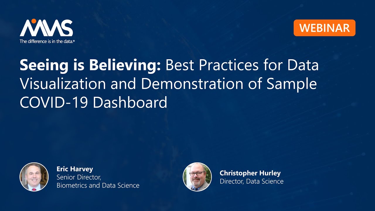 Best Practices for Data Visualization in Pharma, presented by MMS Holdings Data Science leaders