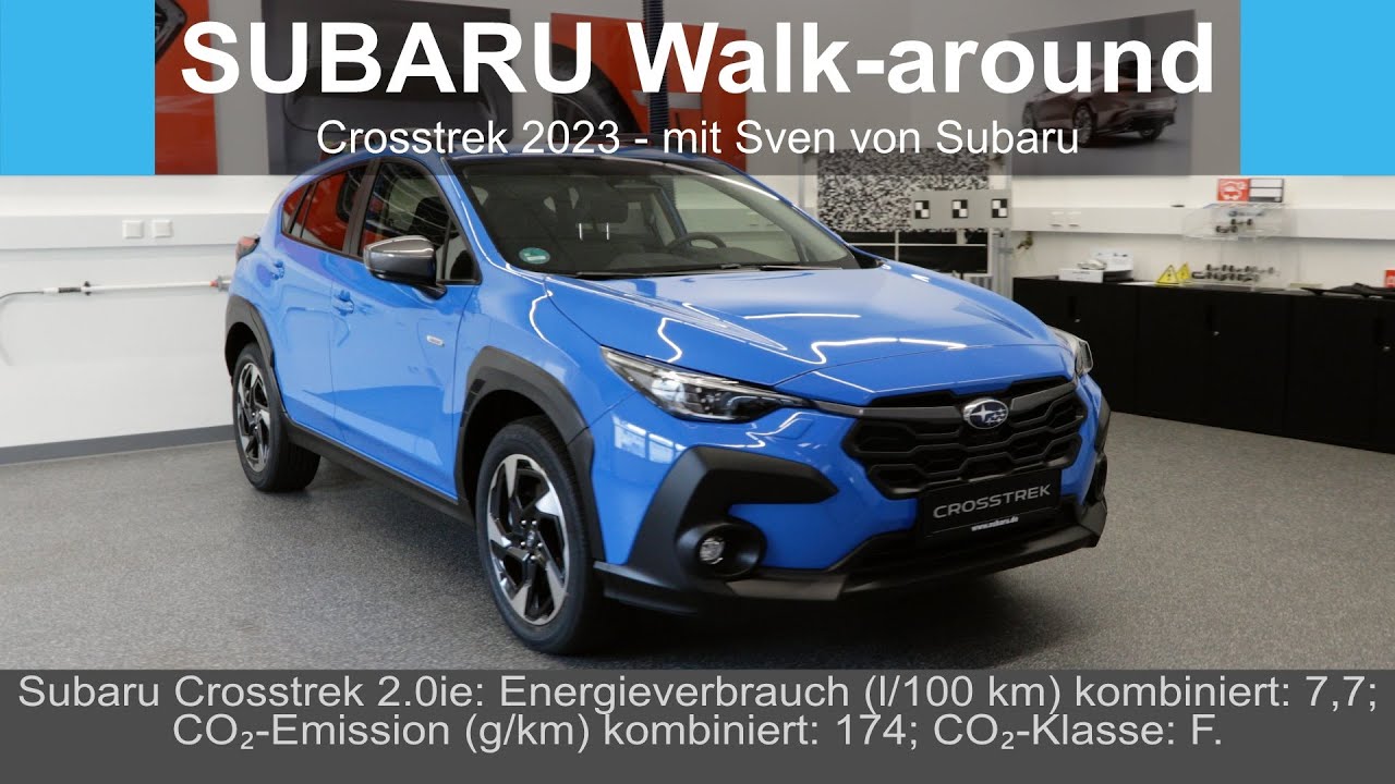 Subaru Crosstrek 2023 | Exterieur / Interieur | Die brandneue Plattform erklärt