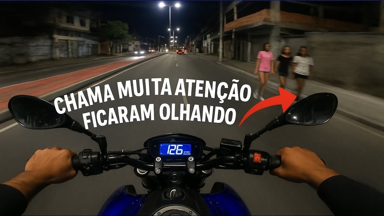ROL&Ecirc; DE YAMAHA FZ15 2025 EM SALVADOR