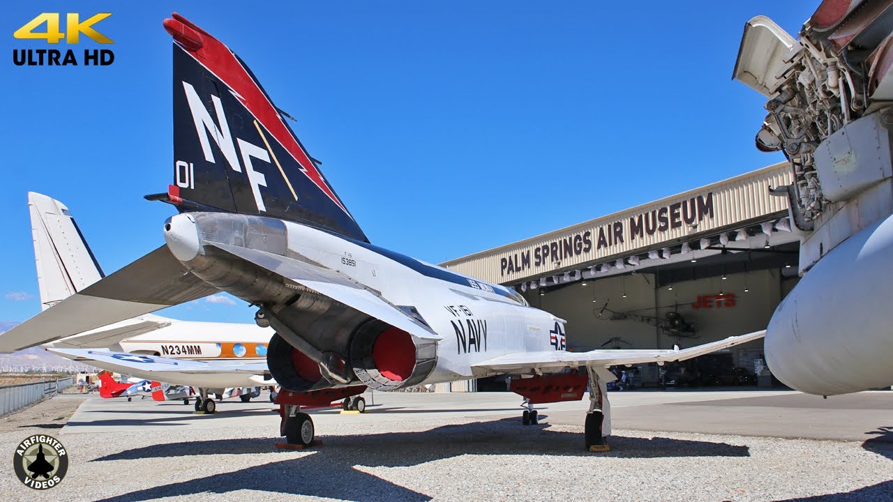 2022 Palm Springs Air Museum tour | California [4K]