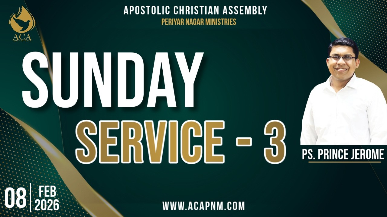 🔴LIVE - Sunday 3rd Service | 8th February 2026