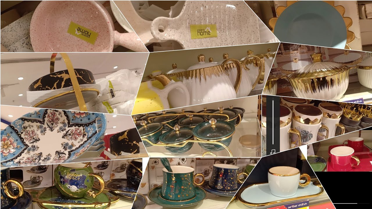 EXPENSIVE DECENT CROCKERY SHOPPING VLOG | DINNER,SET CUPS, PLATES, BOWLS, HOUSEHOLD, | CROCKERY VLOG