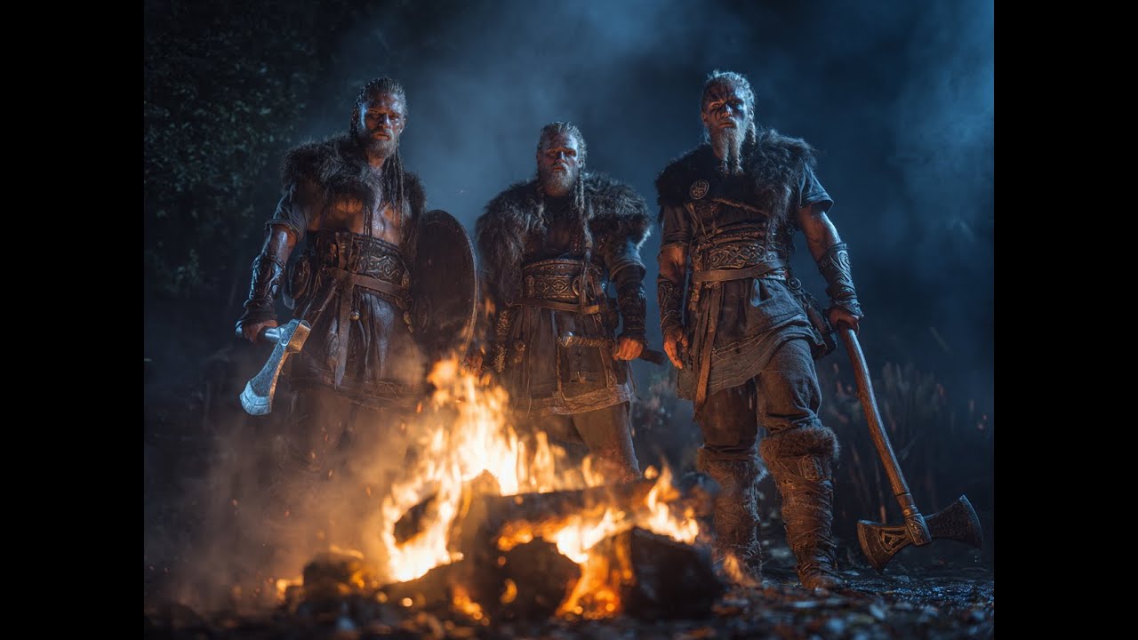 STORMBORN The dark chants of the Vikings - deep male voices, ritual and martial spirit.