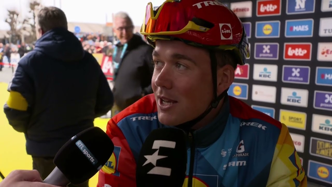 Mads Pedersen - Interview at the start - Ronde van Vlaanderen 2026