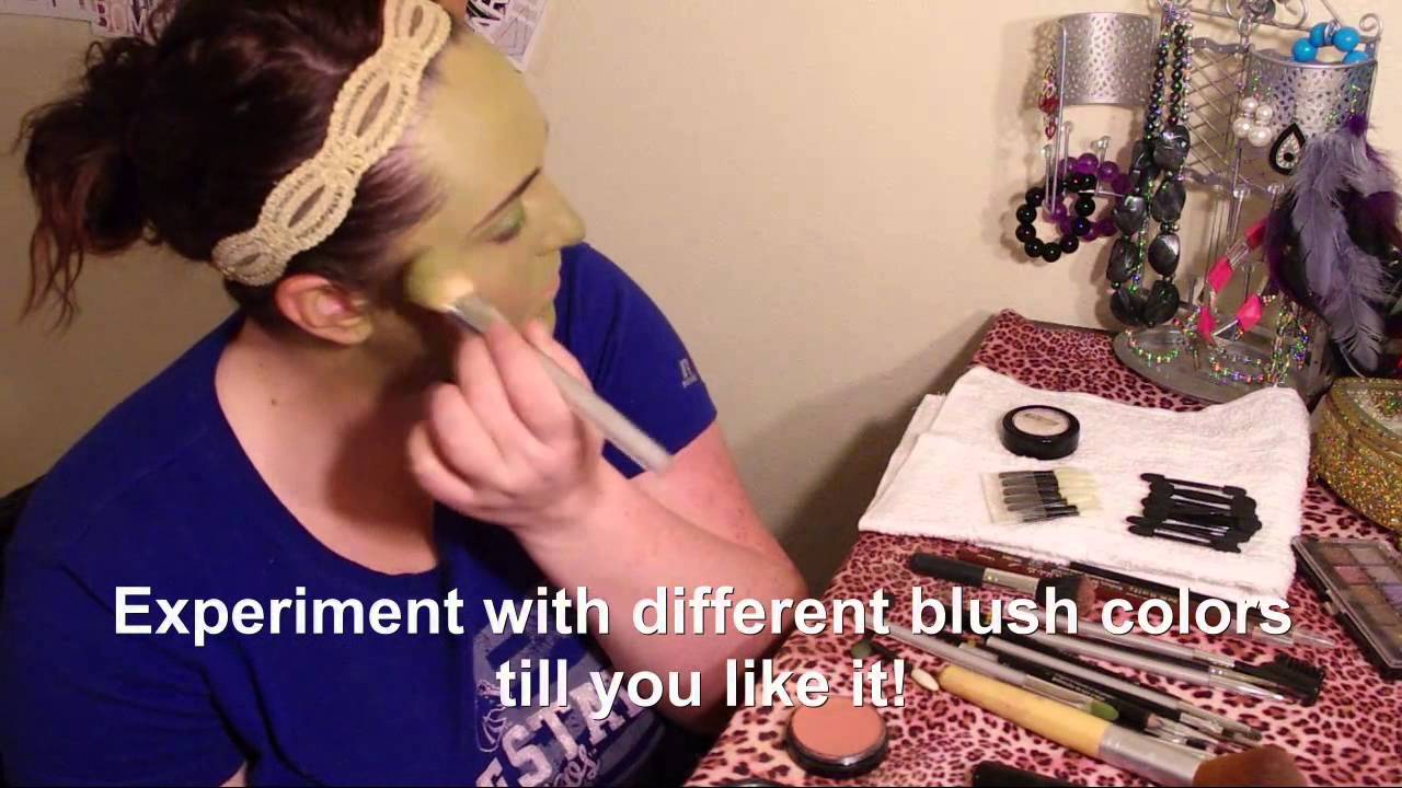Halloween Shrek Makeup Fiona
