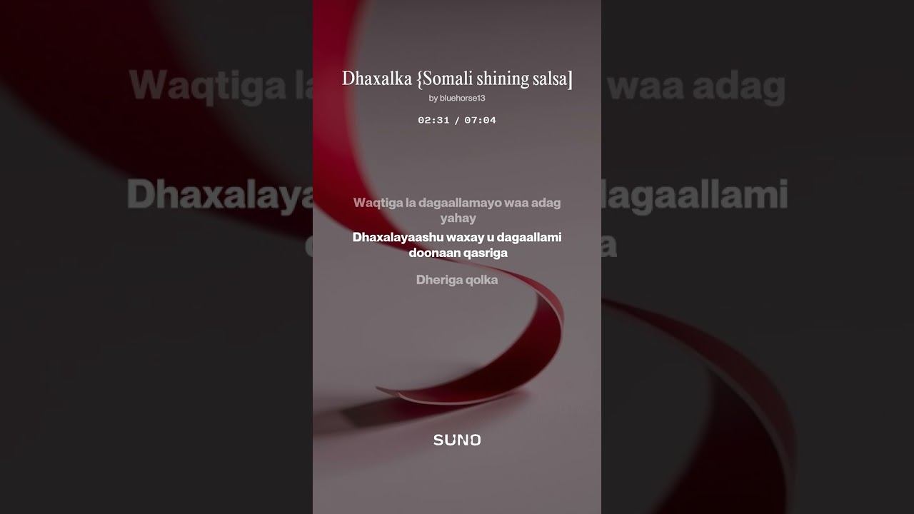 Dhaxalka {Somali shining salsa