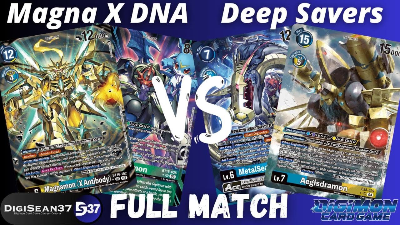 Magnamon X DNA VS Deep Savers | Digimon Card Game | Special Booster 2.5