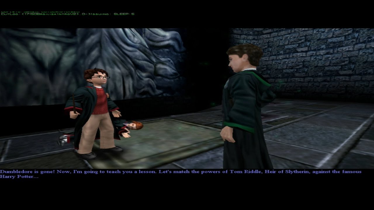 Harry Potter and the Chamber of Secrets PC Harry versus Basilisk