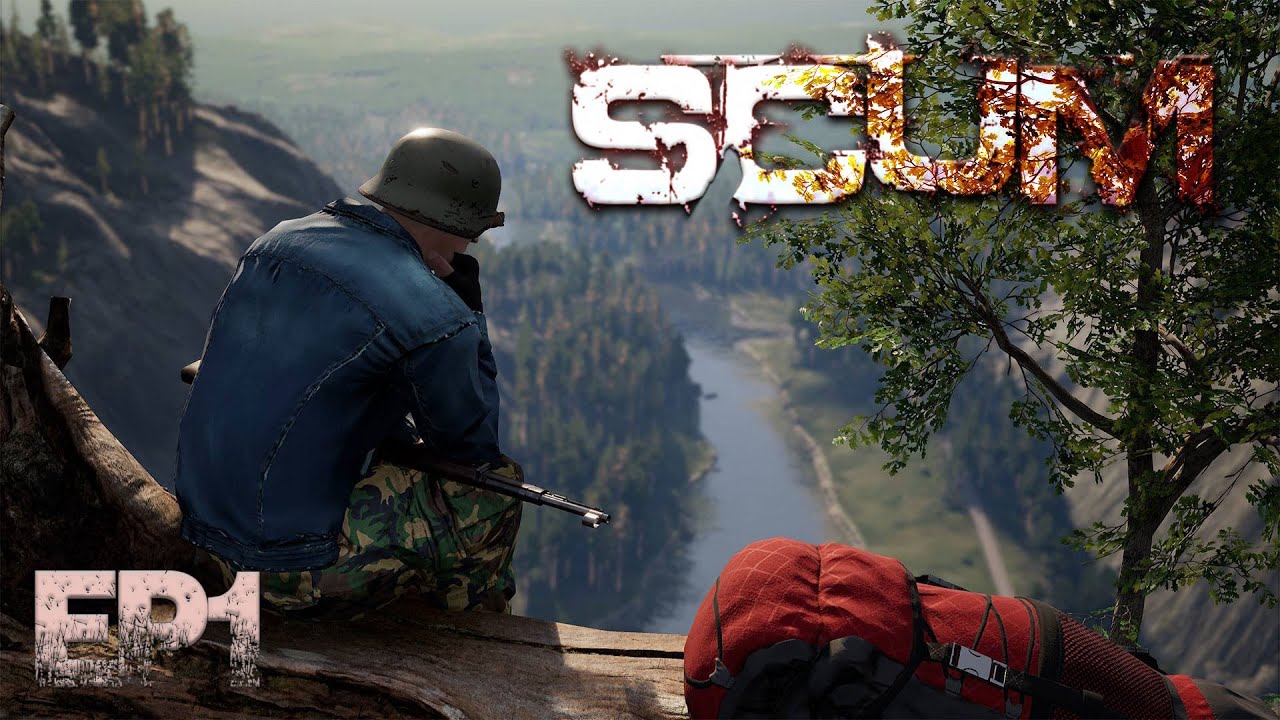 SCUM - Our First Day on the Island - Singleplayer - Ep1
