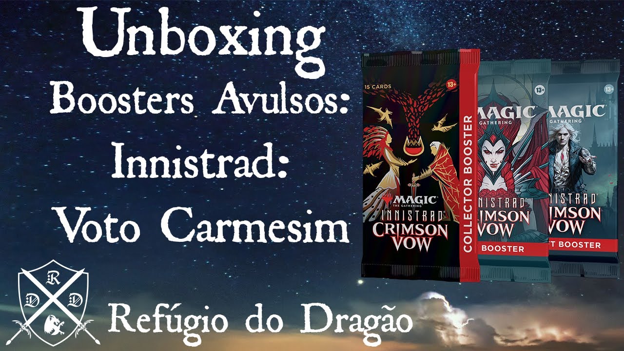 MTG Unboxing Boosters Avulsos Innistrad: Voto Carmesim