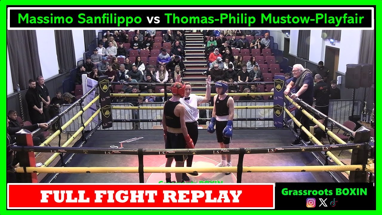 Massimo Sanfilippo vs Thomas-Philip Mustow-Playfair - FULL FIGHT - GCBC  Home Show (01/02/2026)