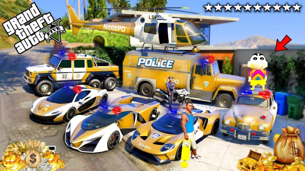 FRANKLIN TOUCH ANYTHING BECOME GOLD || EVERYTHING IS FREE IN GTA 5