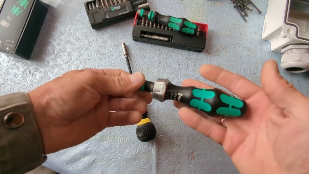 реверсивная отвёртка wera, первый взгляд