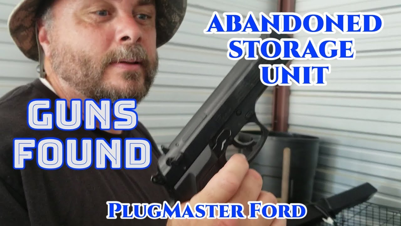 GUNS FOUND in ABANDONED Storage Unit - POLICE Not Called