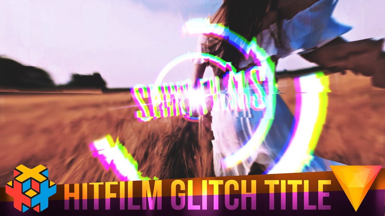 Hitfilm Express - How to Create a Glitch Title