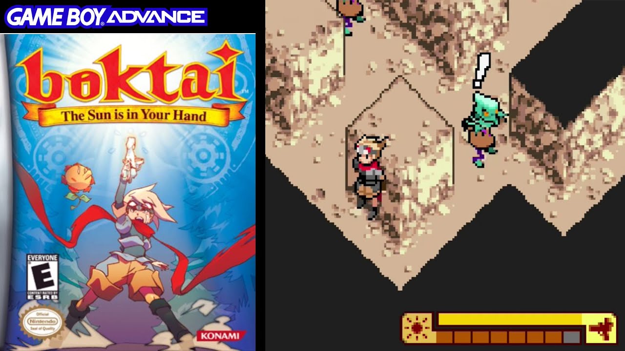 Boktai: The Sun Is in Your Hand ... (GBA) Gameplay