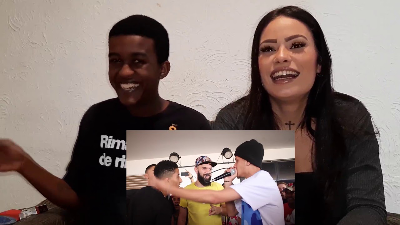 Jhony & India Lua REACT - Samurai vs Dreka Batalha do Museu