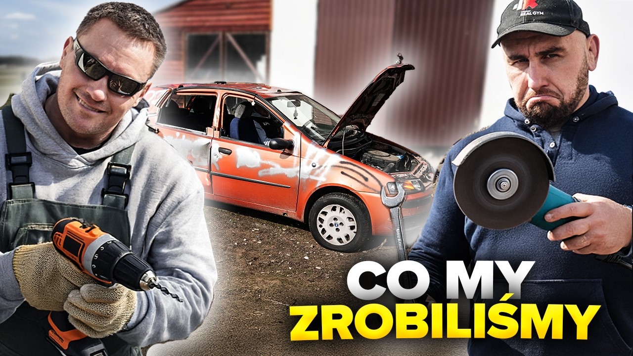 PRZEROBILIŚMY AUTO NA CABRIO W 4H *Co poszło nie tak?*