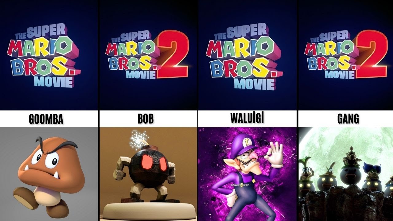 All The Super Mario Bros Villains 