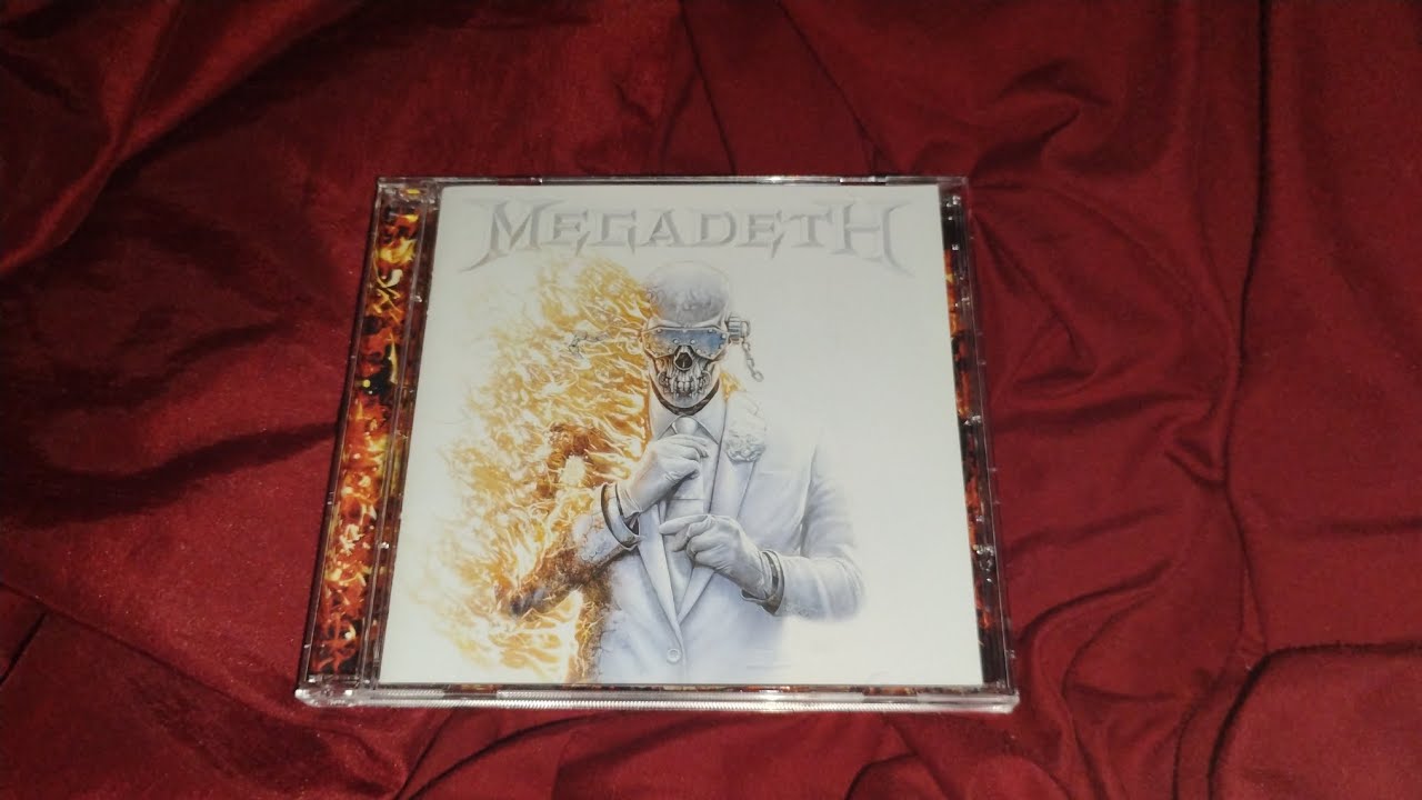 Megadeth's final album CD unboxing 