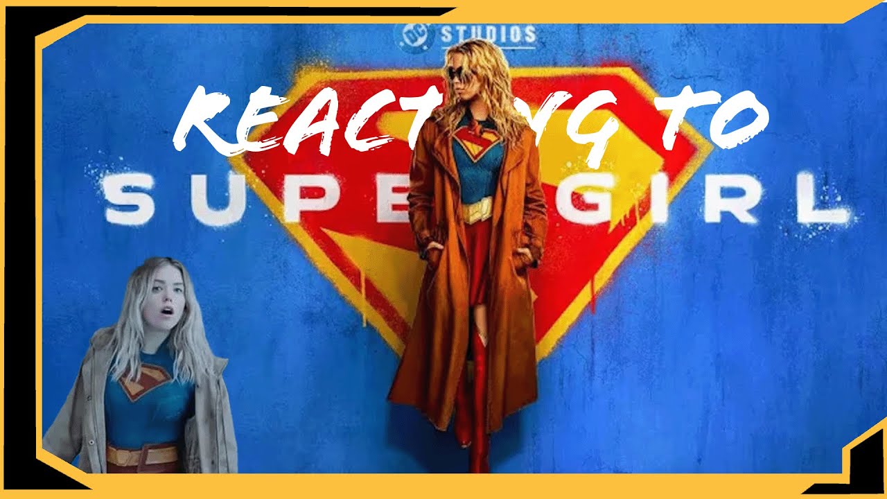 DC’s Supergirl Trailer Reaction | First Watch & Honest Reaction