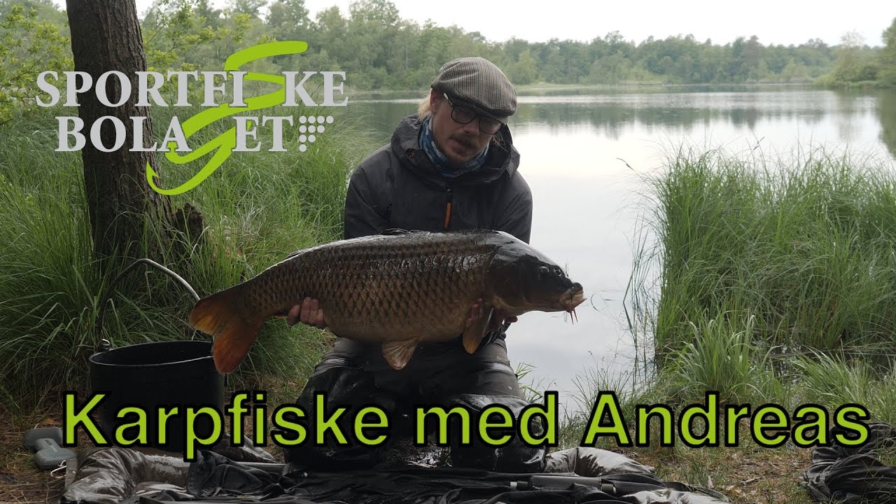 Karpfiske med Andreas