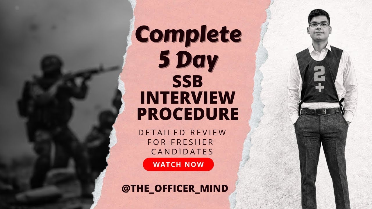 Complete 5 Day SSB Interview Procedure Explained 2026 | Freshers Must Watch (Day 1–5)