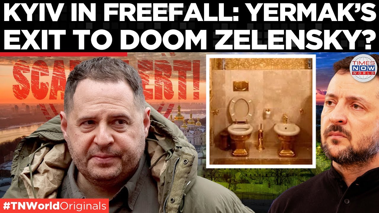 UKRAINE'S $100MN SCANDAL: Why Yermak&rsquo;s Fall Changes Everything For Zelensky | Times Now World