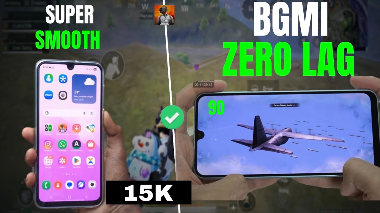 Samsung Galaxy A16 BGMI Test - 60FPS Gaming Possible | Bgmi Review