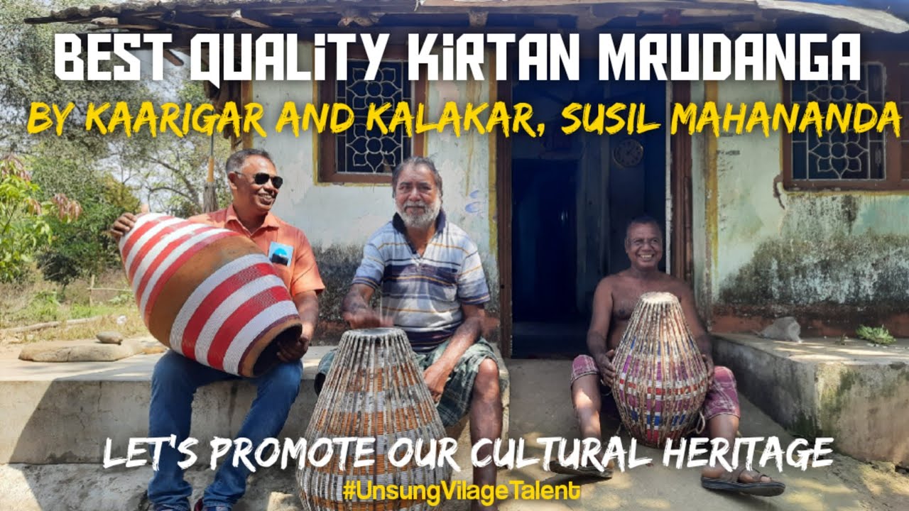 Mrudanga Karigar | Village Talent | Cultural Heritage of Odisha, India