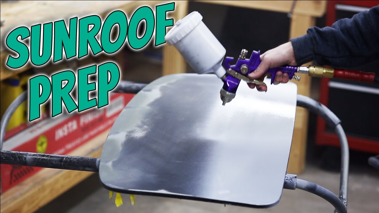 1989 CRX Rescue Part 15 - Sunroof Prep