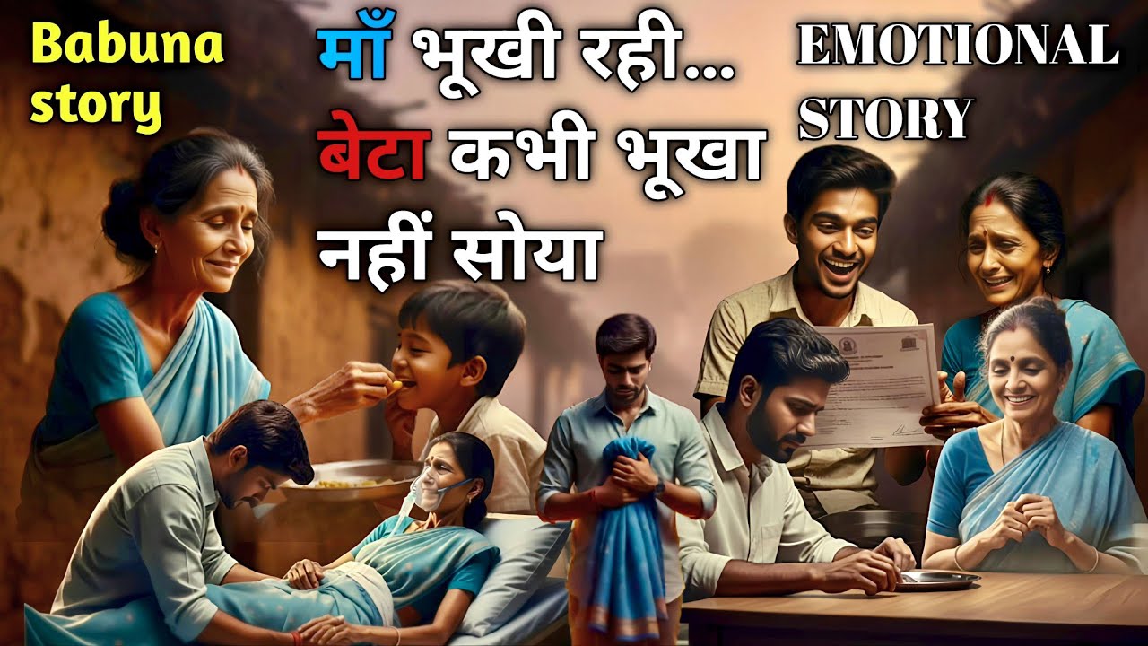 माँ भूखी रही… बेटा कभी भूखा नहीं सोया |Emotional Hindi Story 🥹 | Heart-touching Story ❤️‍🩹 |