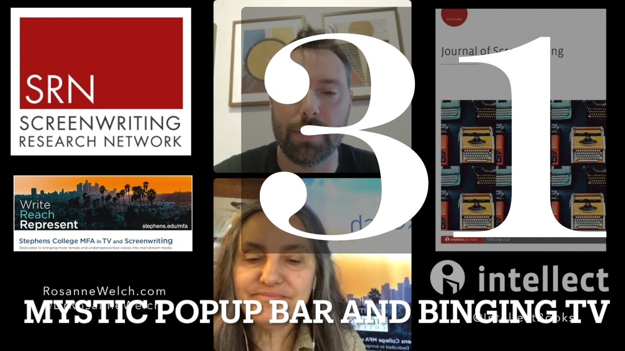 31 Mystic Popup Bar and Binging TV from In Conversation with Dr. Rosanne Welch