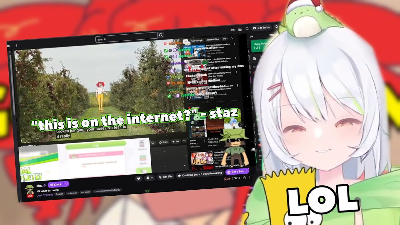 Cupid watches Staz react to her song - 'GOONBRAIN'