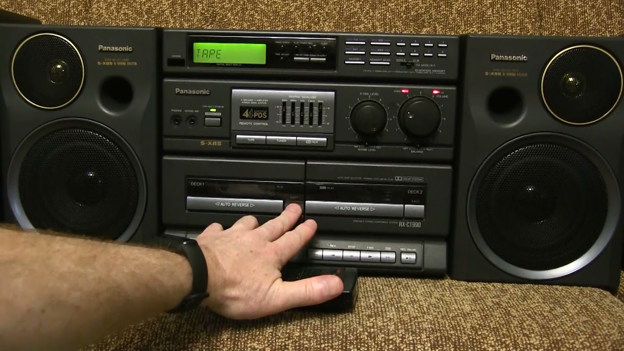 Тест звучания Panasonic RX CT990, RX DT690 и RX DT670