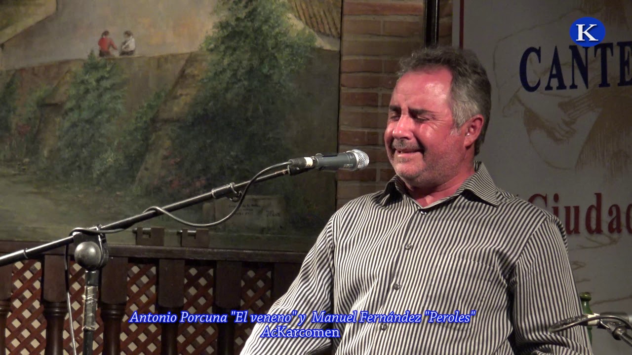 Antonio Porcuna “El veneno”  MALAGUEÑA XXXV Concurso N Cante Flamenco Carmona