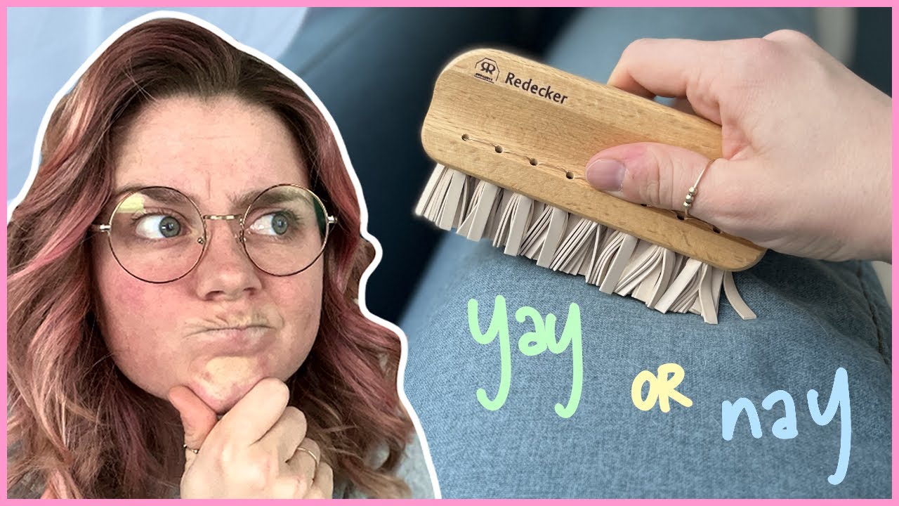 Is this Eco-friendly Lint Brush Worth It???  | Redecker Lint Brush