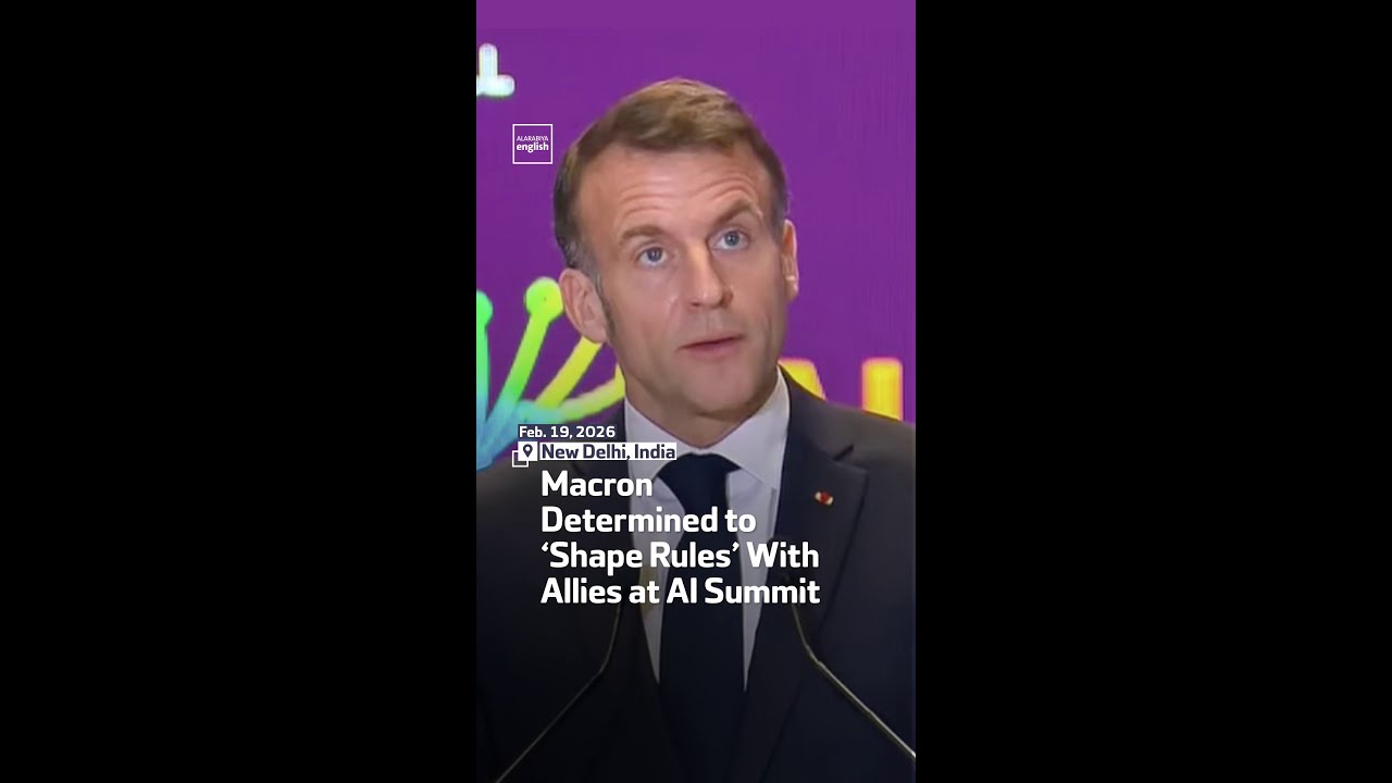 Macron Determined to &lsquo;Shape Rules&rsquo; With Allies at AI Summit