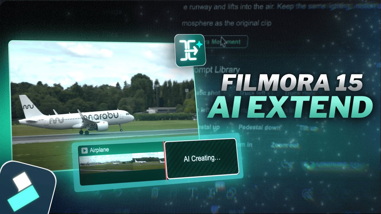 AI EXTEND | ЧТО ДЕЛАЕТ ЭТУ НОВУЮ ФУНКЦИЮ FILMORA 15 ТАКОЙ МОЩНОЙ?