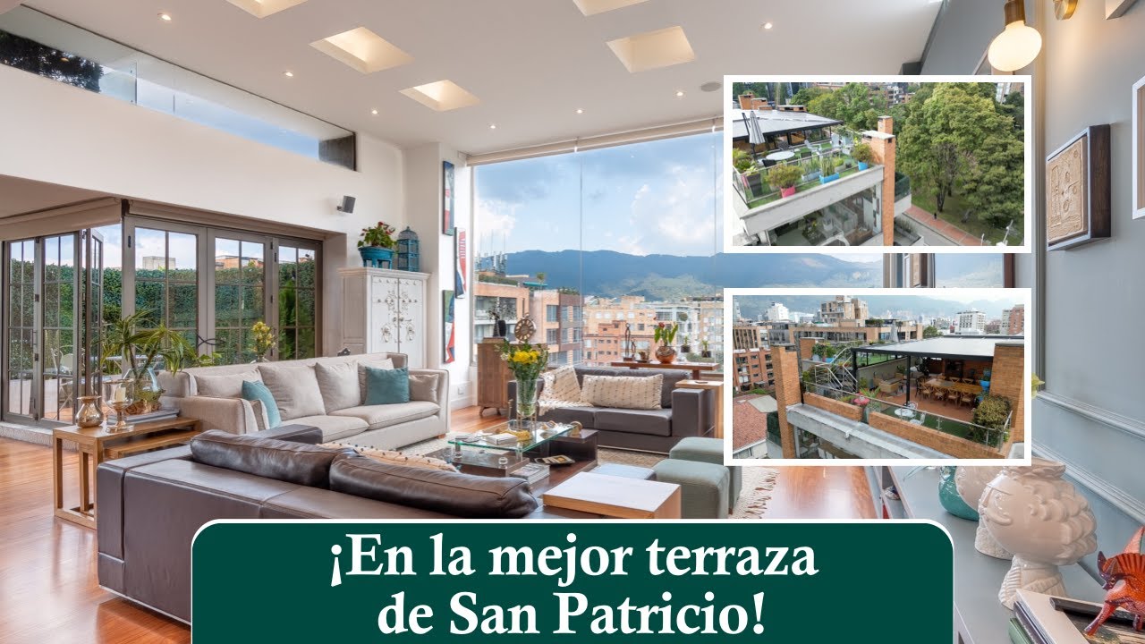 Tour por LA MEJOR TERRAZA de San Patricio - Bogotá