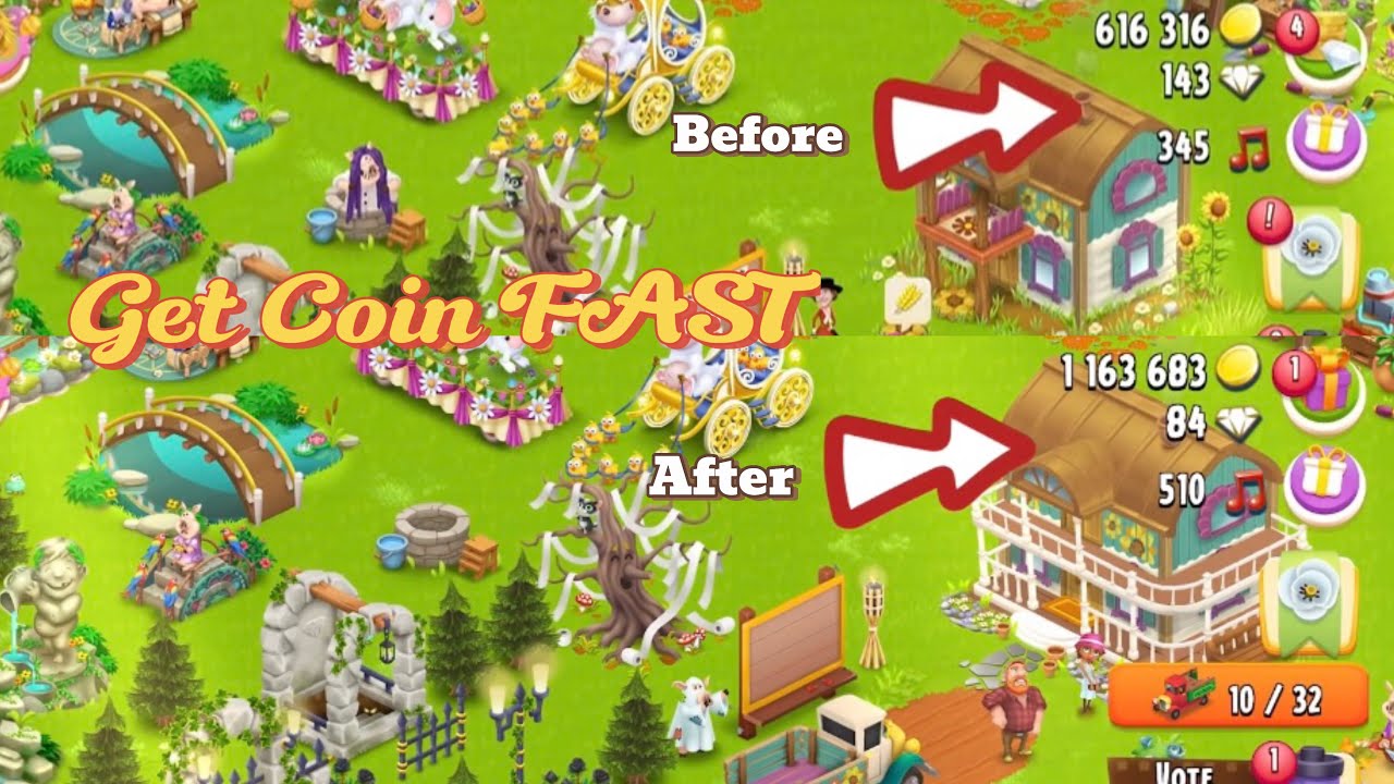 Fastest Ways to Make Coins in Hay Day! (Beginner-Friendly Tips) #haydaygameplay #hayday