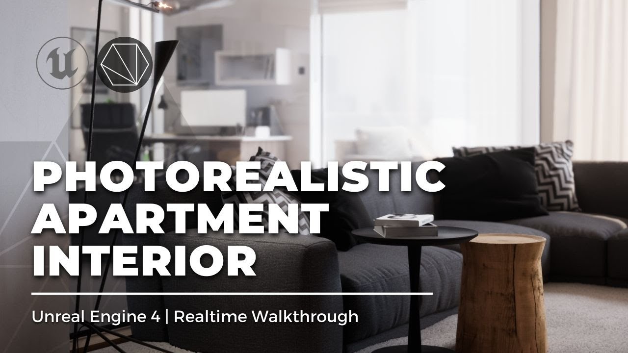 Photorealistic Apartment Archviz Real-time Walkthrough | Unreal Engine 4