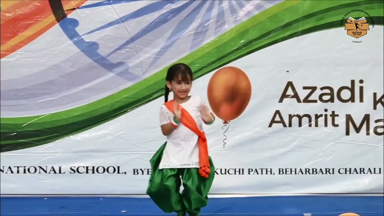 Adhyashree’s performance at Independence Day celebration