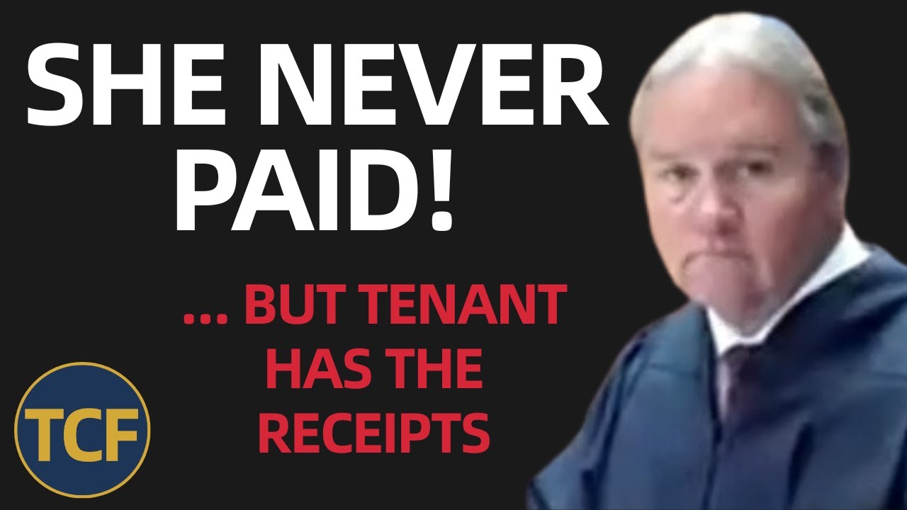 Landlord Tries to Evict Tenant, But She Shows Judge Middleton Receipts for EVERY SINGLE Payment
